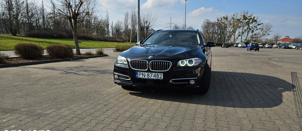BMW Seria 5 cena 73900 przebieg: 220000, rok produkcji 2013 z Konin małe 667